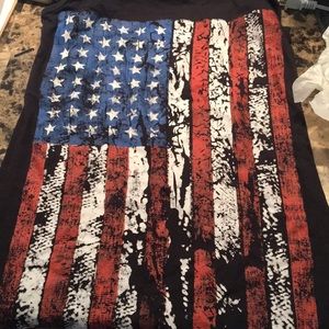 Next level American flag tank top
